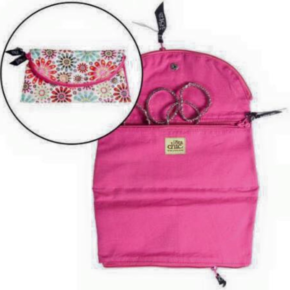 Iota Chic Charmed 3-Pocket Personal Accessory Organizer